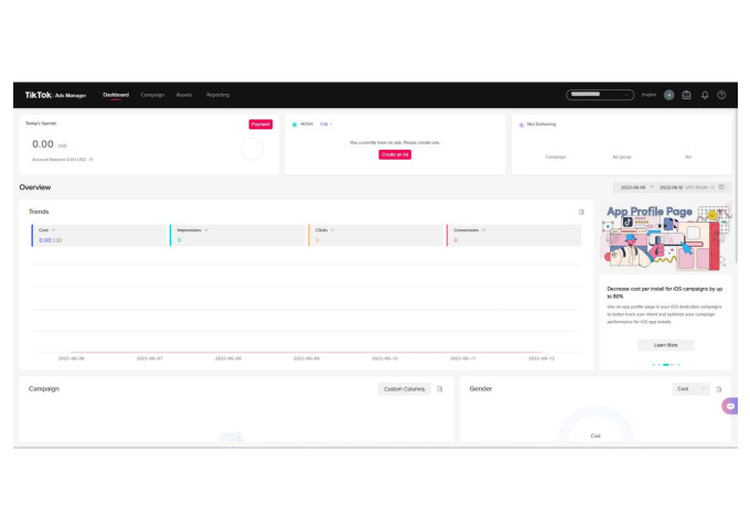 create tik tok ads accounts tiktok ads manager for any country